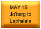 May 15 - Jo'burg to Lephalale